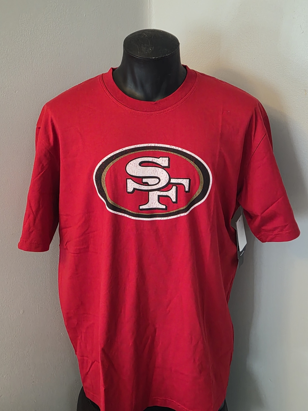 New Era Red San Francisco 49ers Logo T-Shirt NWT